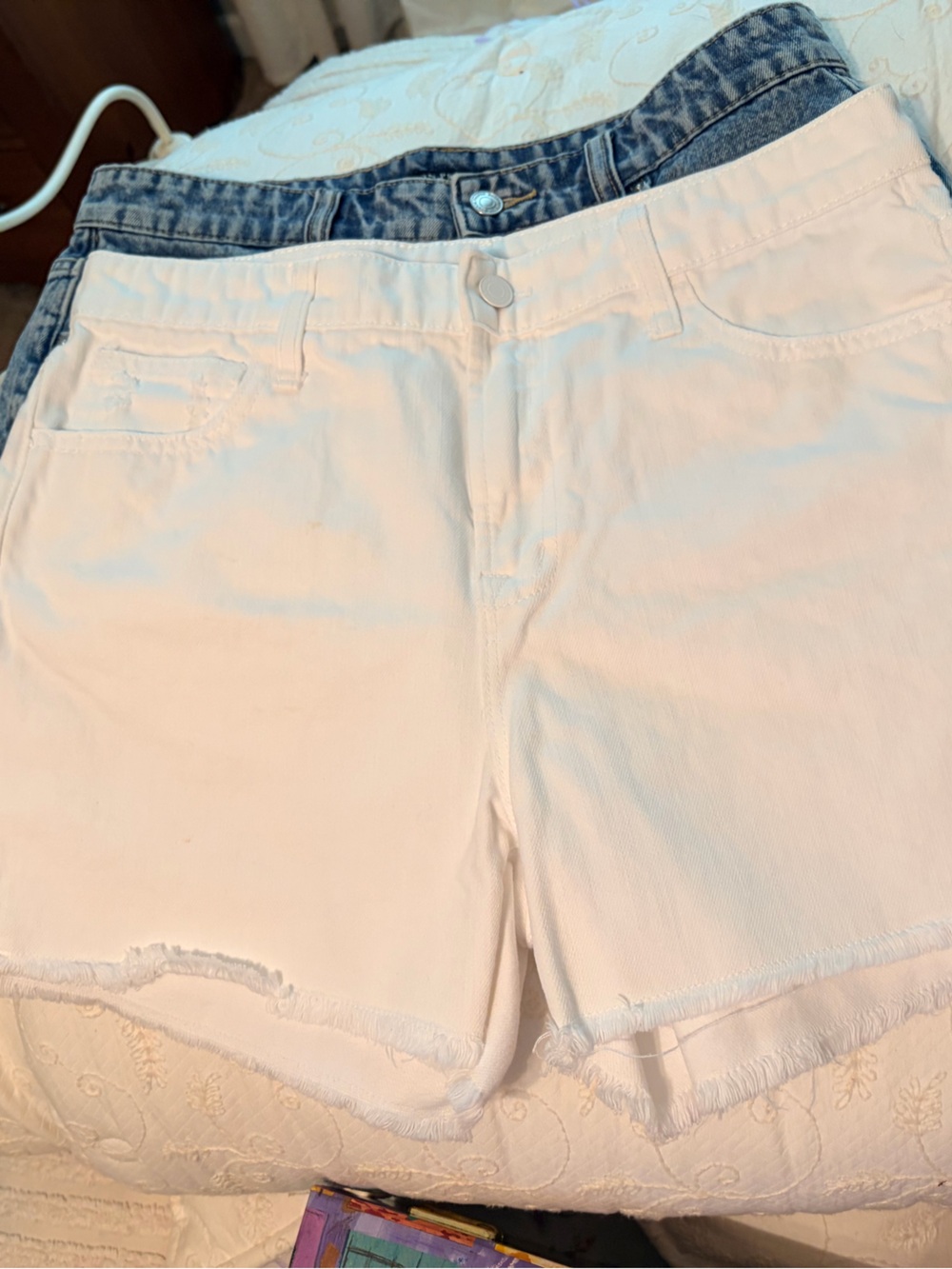Boston Proper High Waist Denim  Shorts